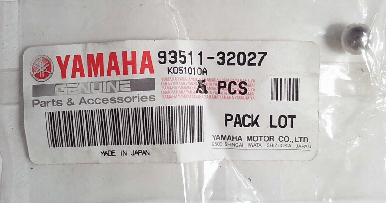 YAMAHA ,ball ,  93511-32027-00 , br3