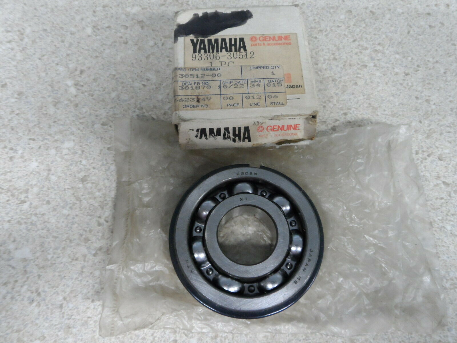 YAMAHA 93306-30512-00 ,93306-30517-00 , br7
