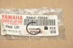 Yamaha, 93450-20046-00 , new # , 93450-20026-00 CIRCLIP, pin2