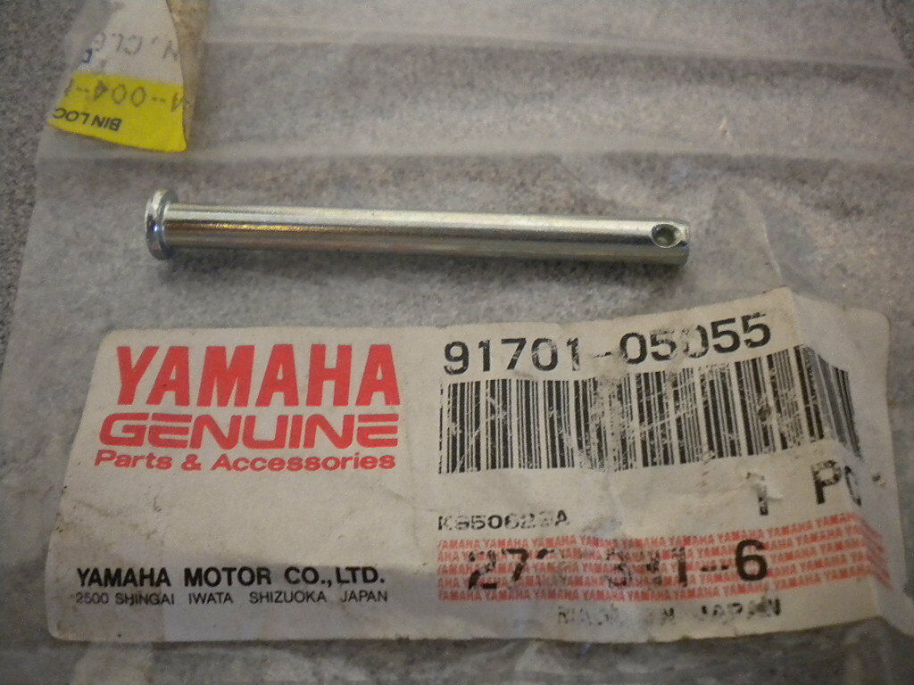 Yamaha ,91501-05055-00 , new# , 91701-05055-00 PIN, CLEVIS , fr11