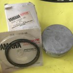 piston kit ,Yamaha , 26h-11635-00 ,26h-11610-10 ,Piston & Ring 1st O/S , XVZ12 , pk