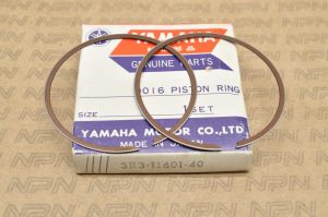 YAMAHA ,PISTON RINGSET 4TH 4TH O/S), 3R3-11601-40-00 ,  r12