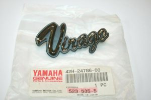 yamaha , emblem , virago , 42H-24786-00 , cosm4