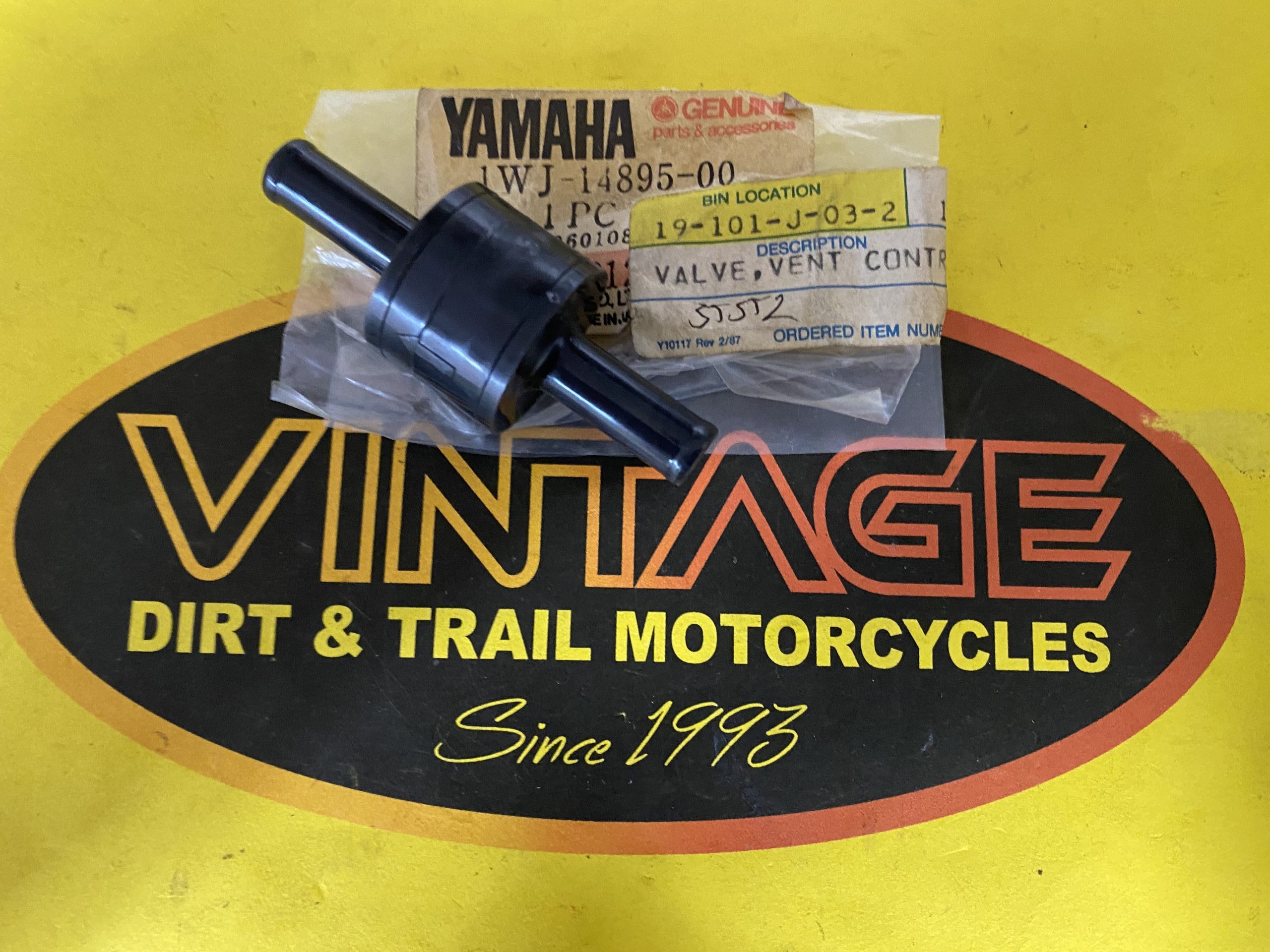 yamaha , Valve, Outer Vent Control , 1WJ-14895-00 , fuel3