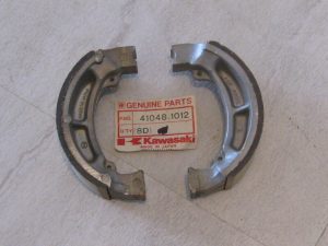 kawasaki , brake shoe set , 41048-1012    kbr1