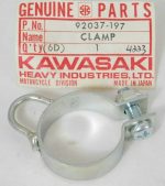 Kawasaki 92037-197 CLAMP,FRONT BRK CABLE kbulk3