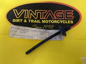 yamaha ,Yamaha NOS,OEM,NEW,132-15361-00, Gauge, Oil Level, (Oil Dip Stick) , oil1