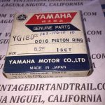 Yamaha NOS,OEM,NEW,122-11610-10 , Piston Ring Set, 1st O/S 0.25, r1