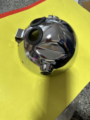 Yamaha NOS,OEM,NEW,256-84330-60-93,HEADLIGHT BODY CHROME ,stst11