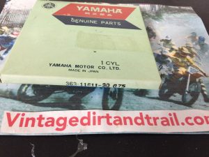 Yamaha NOS,OEM,NEW,363-11611-30, RING, PISTON 3RD  , ring2