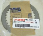 Yamaha, 5NL-16325-00-00 ,PLATE, CLUTCH 2 , cl9