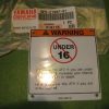 yamaha ,Label, Caution 2 (U49) 5FE-21697-01-00 , cos3