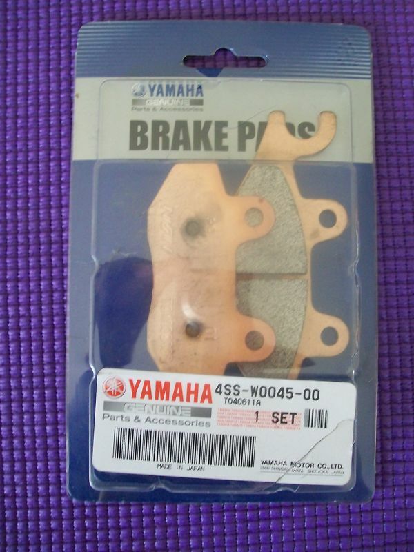 Yamaha 4SS-W0045-00-00 BRAKE PAD KIT , brk3