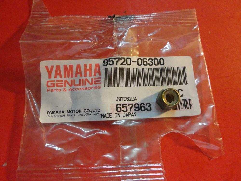 yamaha , Nut, Self-Locking 95720-06300-00 , n2