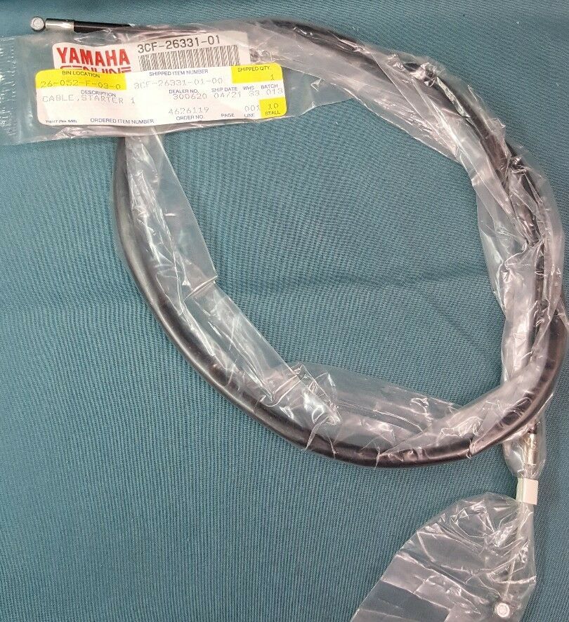 Yamaha 3CF-26331-01-00 CABLE, STARTER 1 , ca16