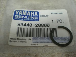 Yamaha 93440-20800-00 CIRCLIP , cl8