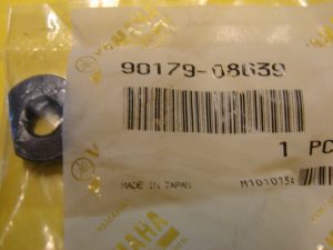 Yamaha 90179-08168-00 Superseded by 90179-08639-00 - NUT,SPEC'L SHAPE , n2