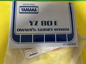 YZ80E , Yamaha  "Owners Service Manual",  LIT-11626-00-88 , NEW