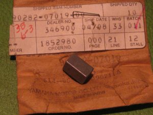 Yamaha 90282-07019-00 KEY, STRAIGHT , cl9