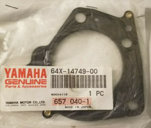 Yamaha 64X-14749-00-00 GASKET, MUFFLER DAMPER 2 , g9