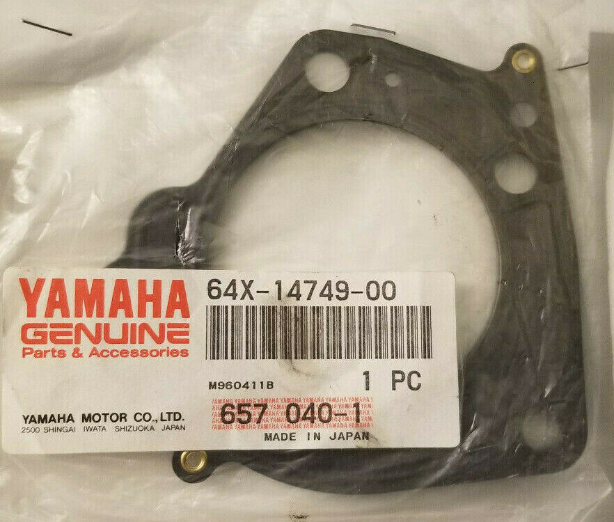 Yamaha 64X-14749-00-00 GASKET, MUFFLER DAMPER 2 , g9