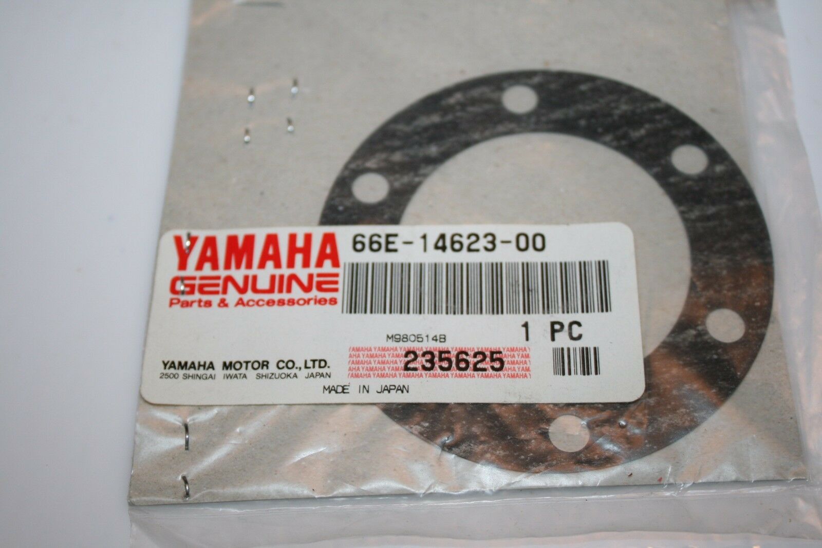 Yamaha 66E-14623-00-00 GASKET, EXHAUST PIPE , g7