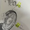 yamaha ,JT1/JT2 FRONT WHEEL BEARING AND SEAL KIT, brkit1