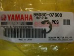 Yamaha 93430-07020-00 Superseded by 99080-07600-00 - CIRCLIP , clp8