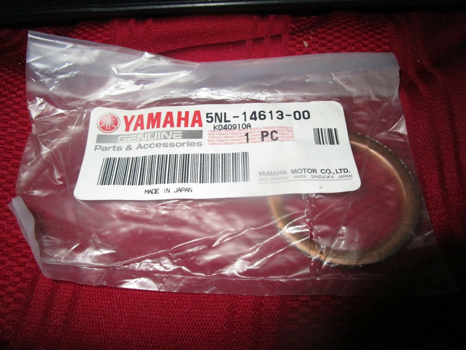 Yamaha 5NL-14613-00-00 EXHAUST PIPE GASKET , g3