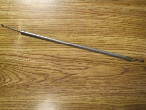 YAMAHA THROTTLE CABLE 2, LOWER , 276-26312-00,  GRAY, ca18