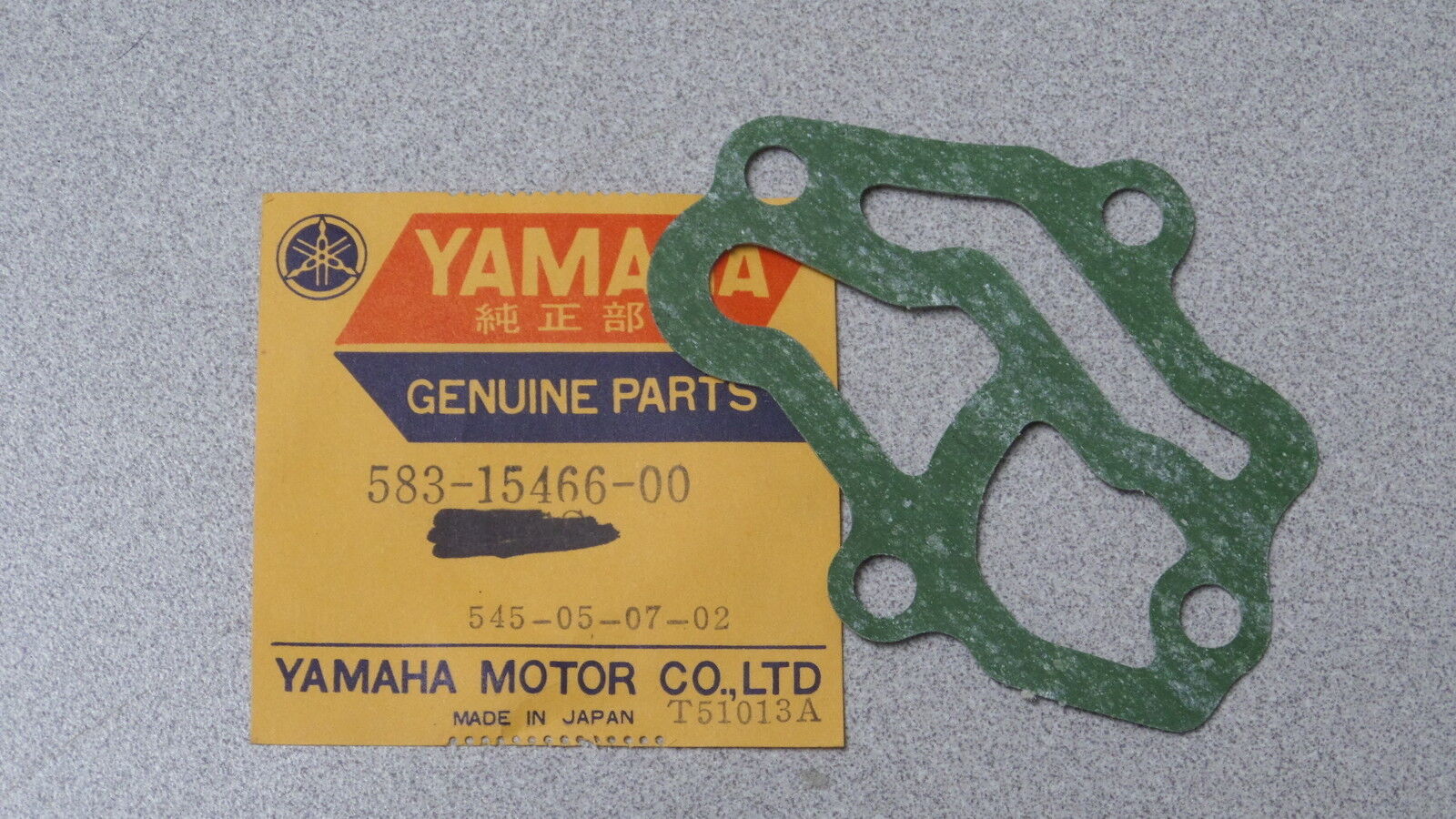 Yamaha 583-15466-00-00 Superseded by 3HT-15466-00-00 - GASKET 2 , g7