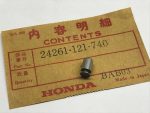 Honda 24261-121-740 PIN, GEARSHIFT FORK GUIDE , htr1