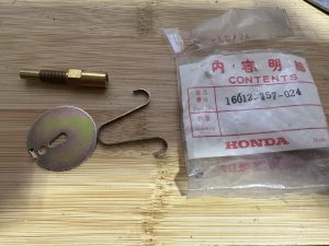 IMG_1623 Honda 16012-357-024 NEEDLE SET, JET | Use from Engine SN 009 A , hcarb1