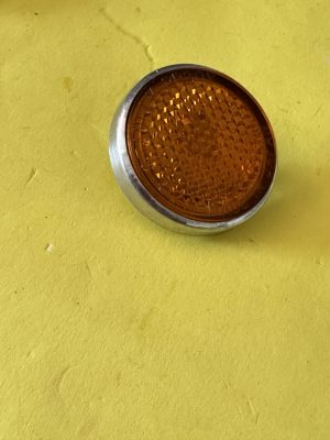 Yamaha Front Fork Fender Reflector , amber ,  256-85111-10 , L2