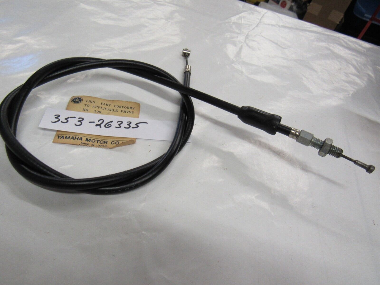 Yamaha 353-26335-02-00 CABLE, CLUTCH , ca19
