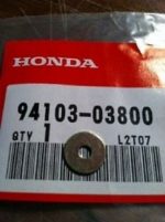 Honda 94103-03800 WASHER, PLAIN (3MM) , hwsh1