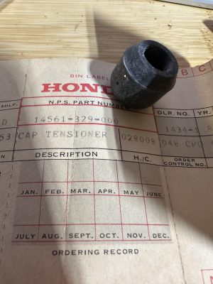IMG_2005 Honda 14561-329-000 CAP, CAM CHAIN TENSIONER SETTING BOLT ,heng1