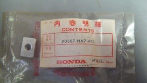 Honda 90307-HA7-670 NUT , hnu1