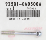 Honda 92501-06050-0A CAP BOLT , hb1
