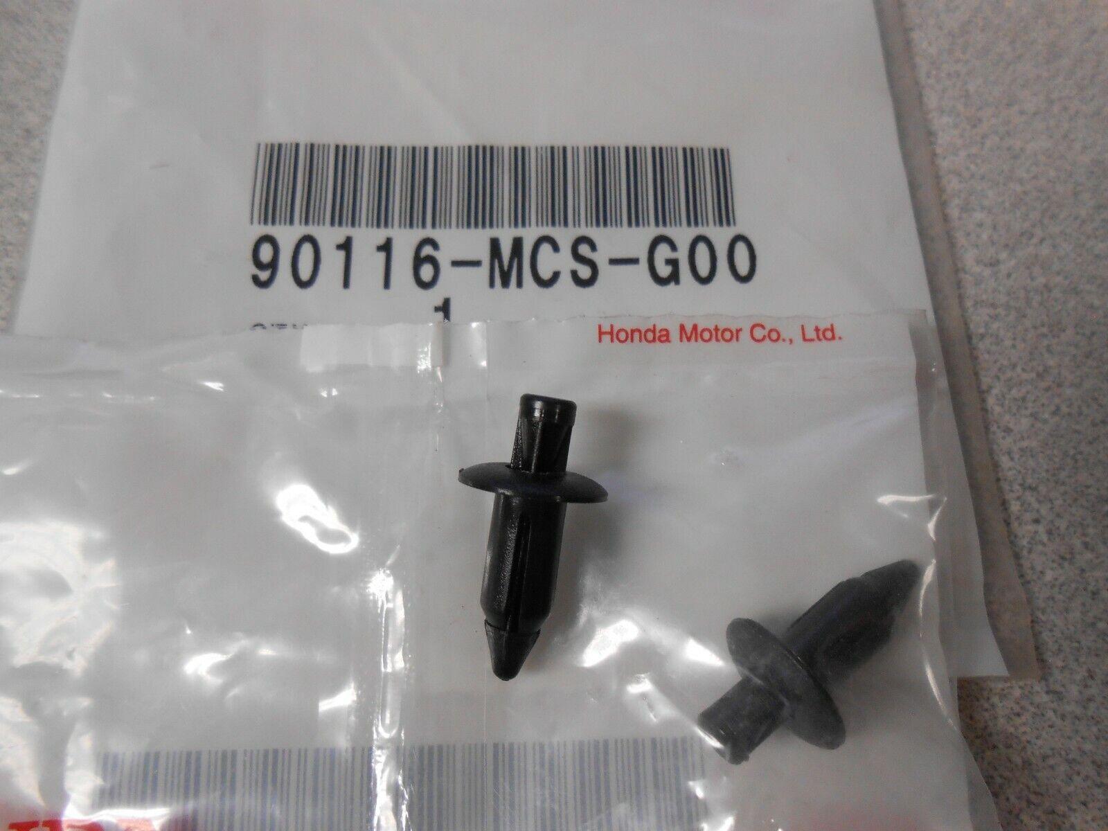 Honda 90116-MCS-G00 PUSH RIVET , hclp1
