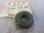 Honda 23481-118-305 GEAR, COUNTERSHAFT TOP (23T) , htr1