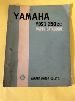 Yamaha , YDS1, 250cc, Parts Catalogue , pre-owned