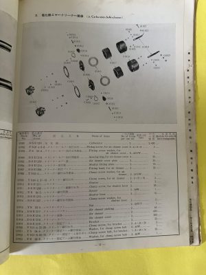 Yamaha , YDS1, 250cc, Parts Catalogue , pre-owned