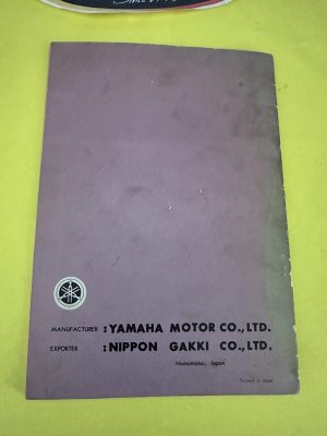 IMG_2662 Yamaha ,YD3 , 250cc , Service Manual, pre-owned