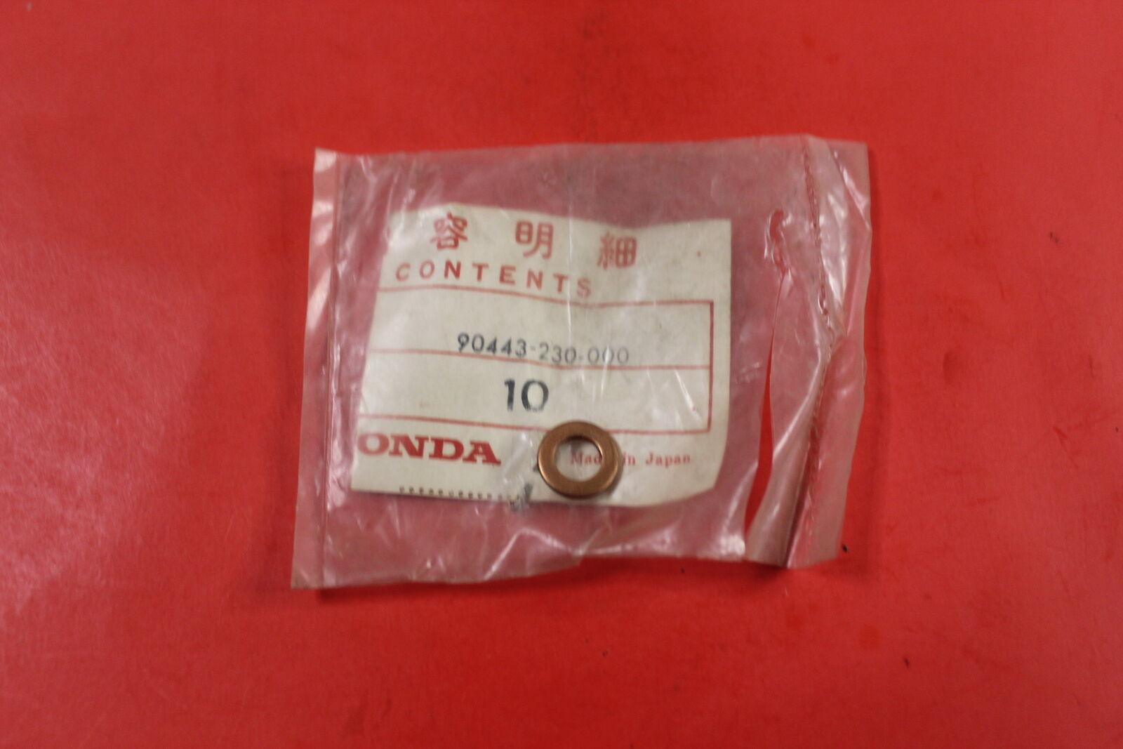 Honda 90443-230-000 WASHER, SEALING (7MM) , hw1