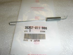 Honda 35357-011-000 STOP SWITCH SPRING , hspr1