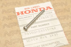 s-l1600 Honda 93500-03035-4J SCREW, PAN (3X35) , hscrph1