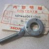Honda 40544-061-000 ADJUSTER, CHAIN , hwh1