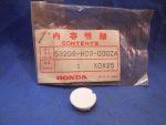 Honda 53206-HC3-000ZA CAP, HANDLE COVER *NH138* (SHASTA WHITE) , hclppin2