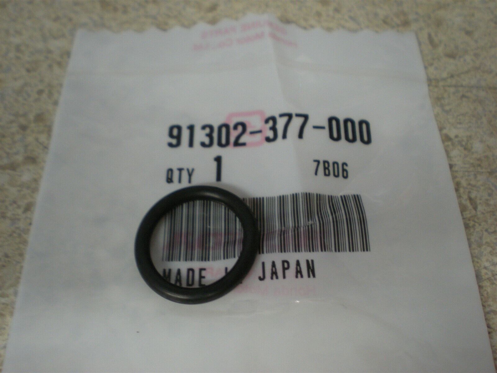 Honda 91302-377-000 O RING , hor1